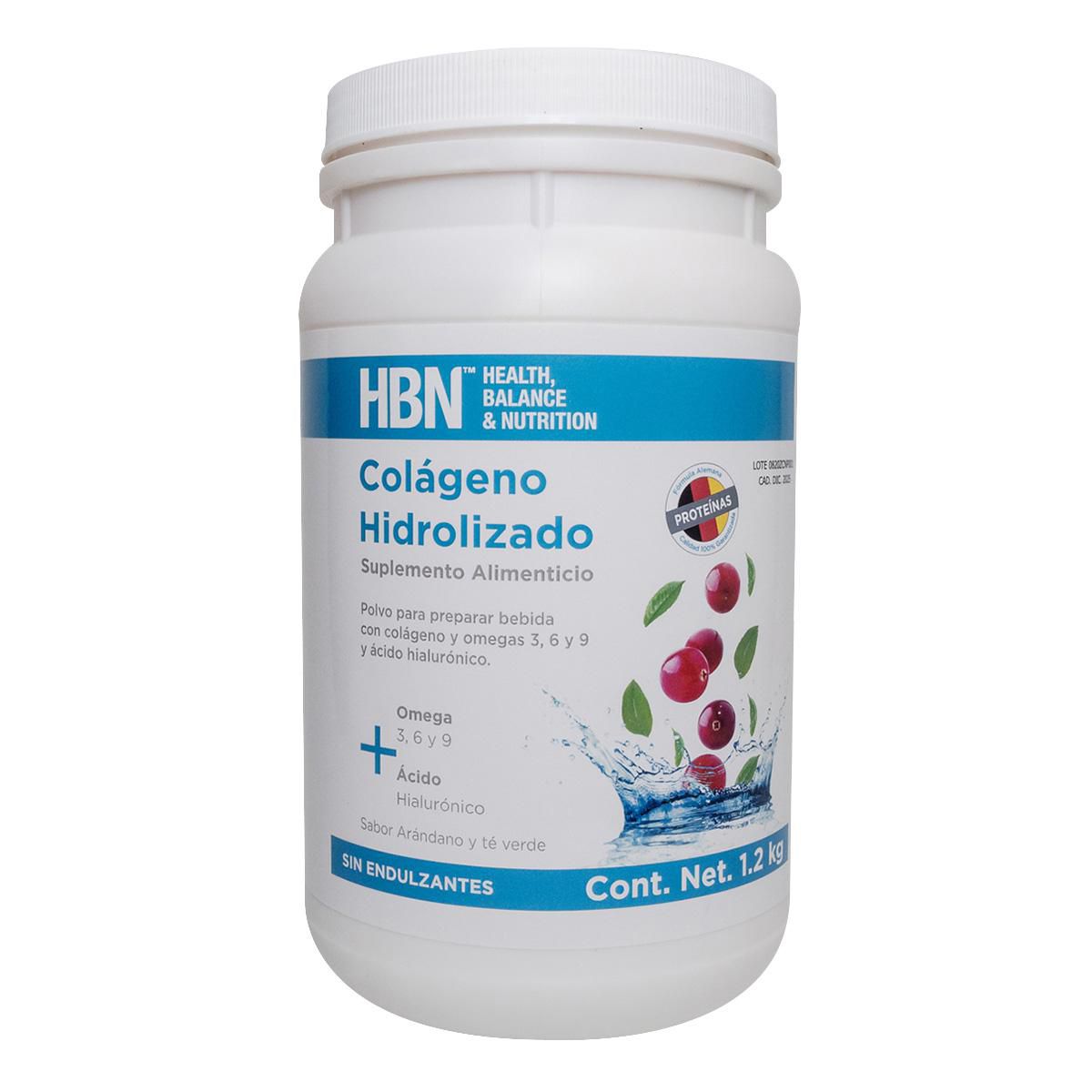 Colágeno Hidrolizado HBN Arándano 1200g