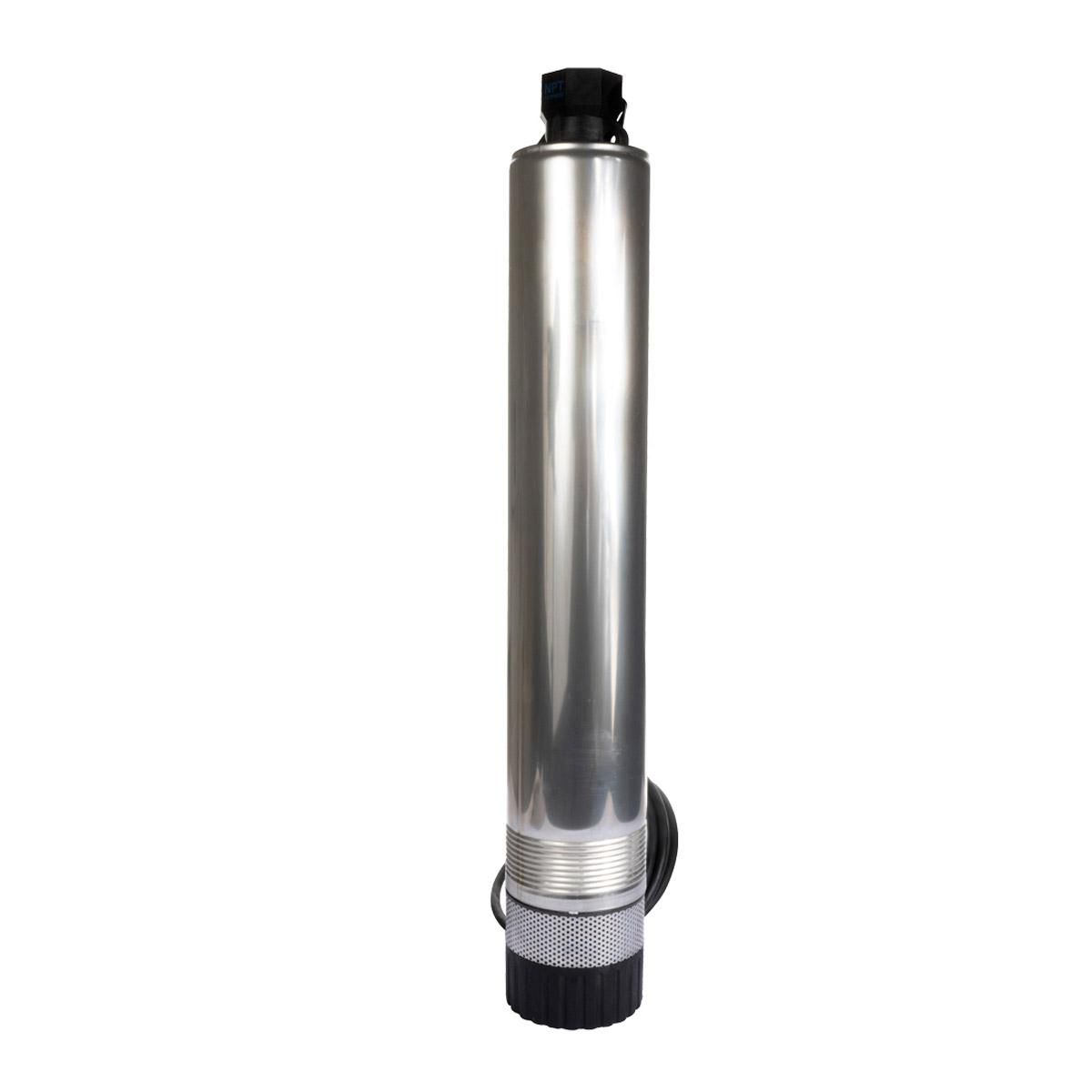 Bomba Hidráulica Sumergible Tipo Bala Dominator Para Agua Limpia Iusa Pentair De 0.75 Caballos Color Plateado Modelo N3200160