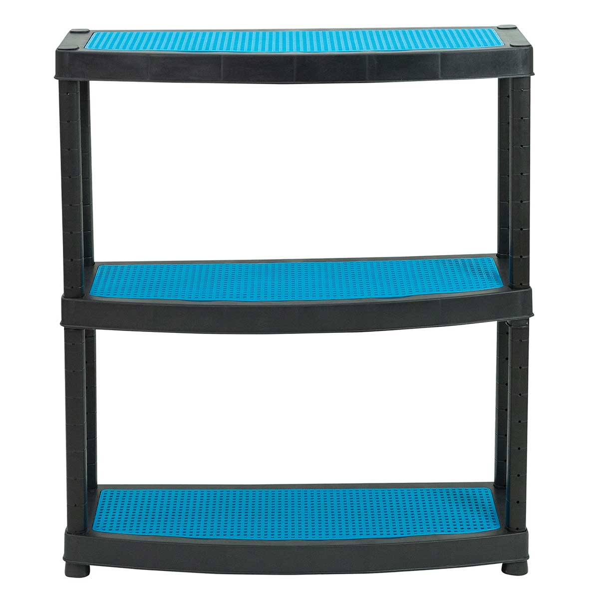 Estante Polycar Eco 3 Niveles Negro