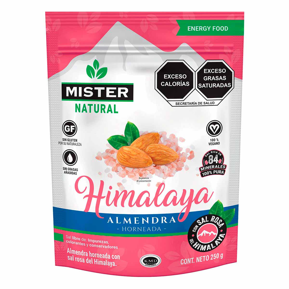 Almendra Mister Natural Tostada 250g