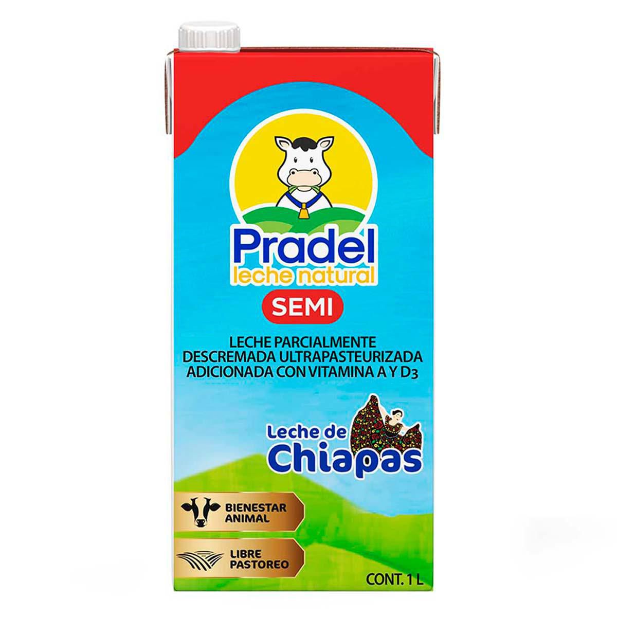 Leche Semidescremada 1L