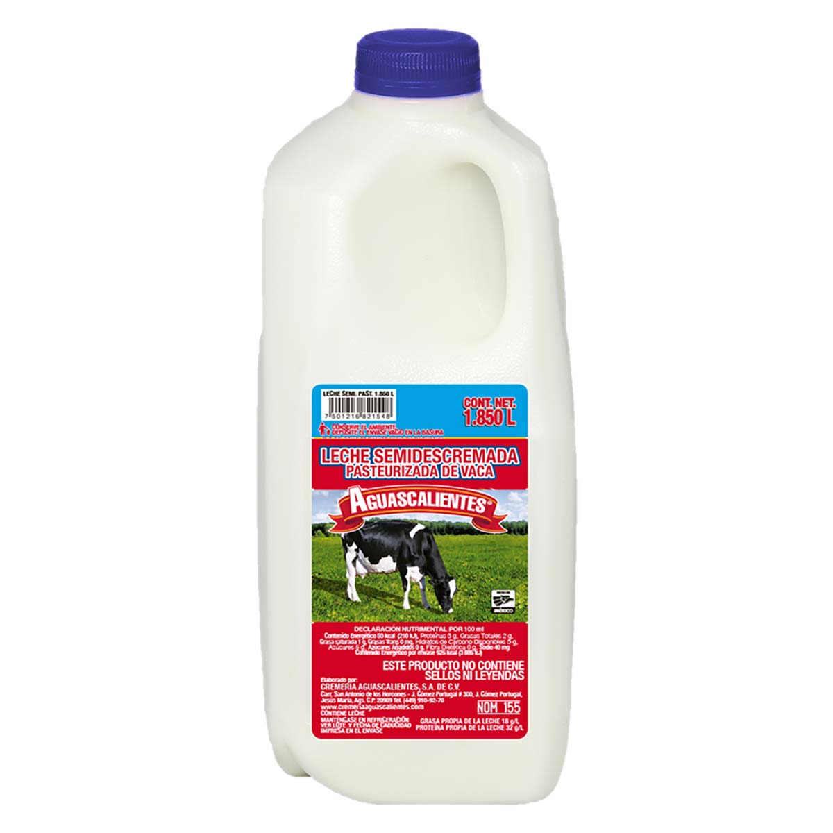 Leche Semidescremada 1.85L