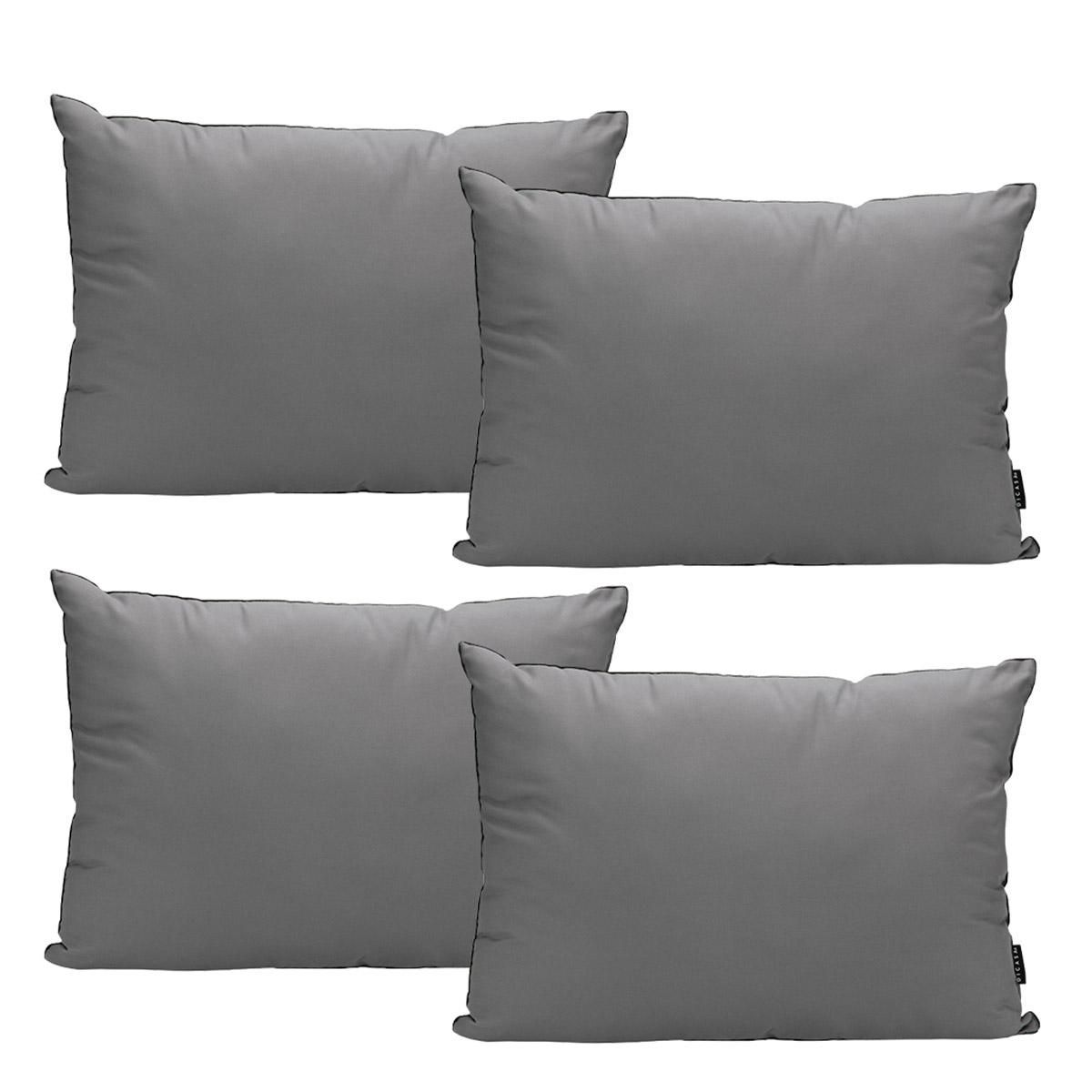 Almohada Dicasa 2-Pack Pack De 2 (4 Almohadas) Gris