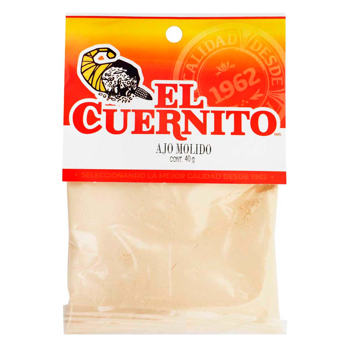Ajo El Cuernito Molido Bolsa 40g