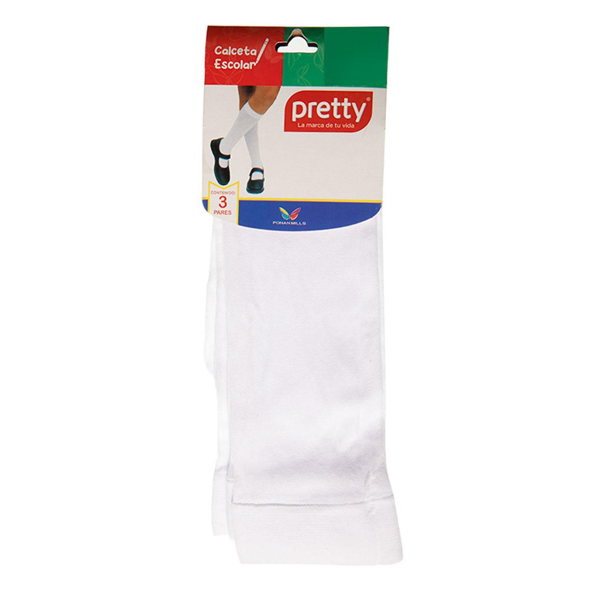 Calceta Escolar Pretty Legs Modelo C1033