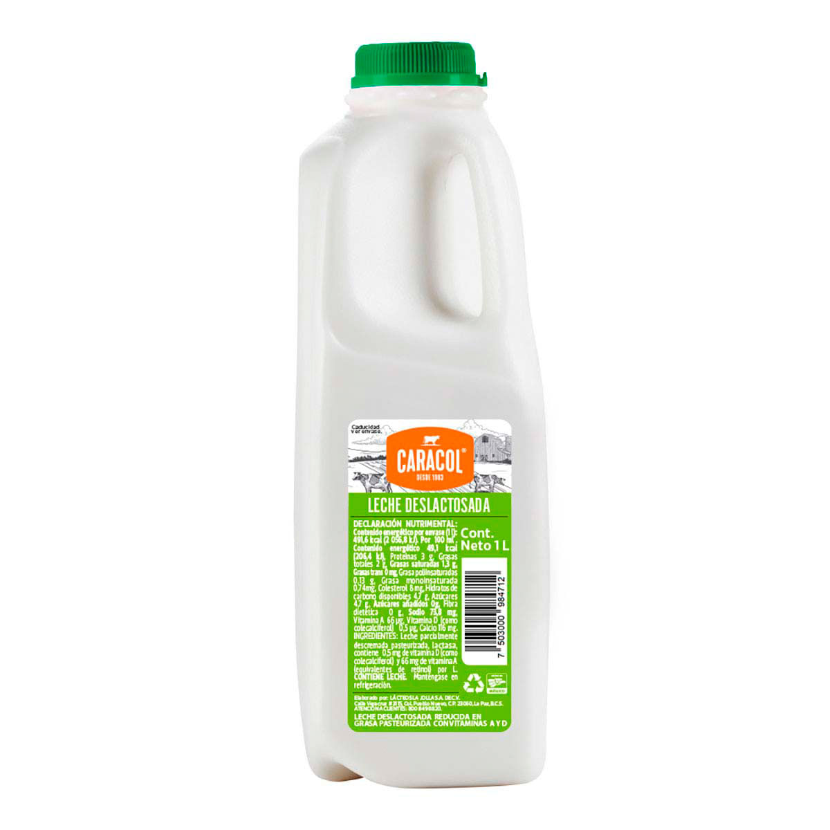 Leche Deslactosada 1L