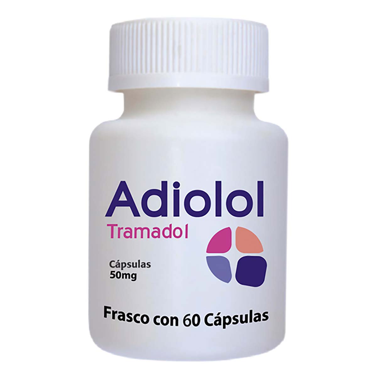 Cápsulas Genéricas Tramadol 50mg Frasco con 60 Cápsulas