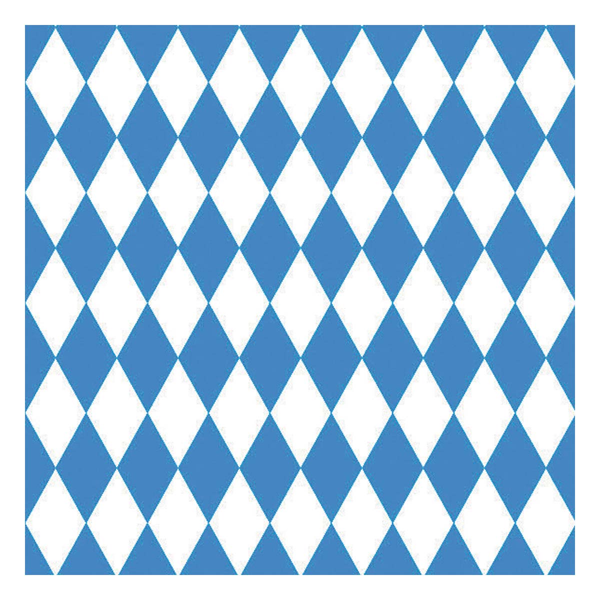 Servilletas De Papel Motivo Bandera Bavaria 20pzs