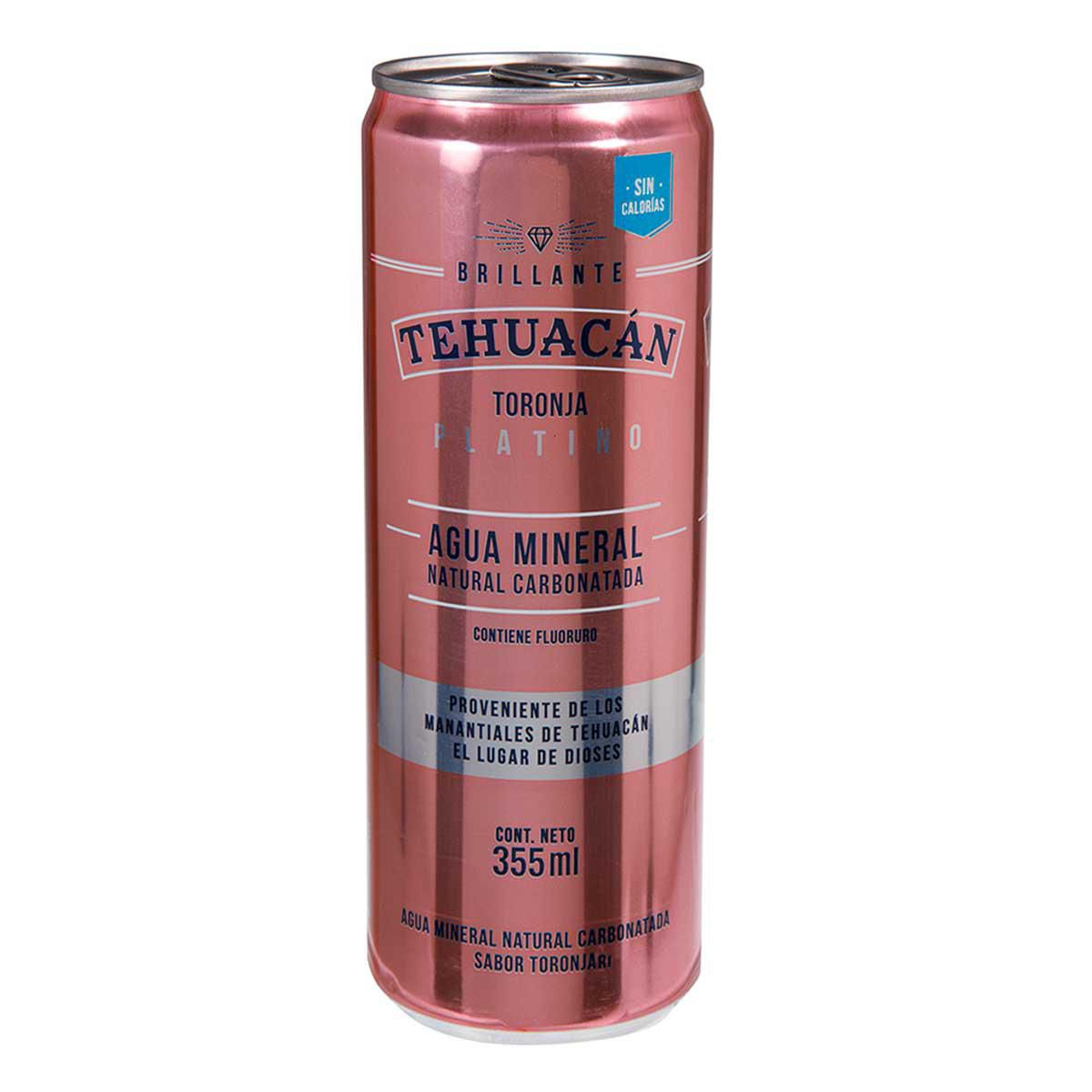Agua Mineral Tehuacan Toronja 355 Ml