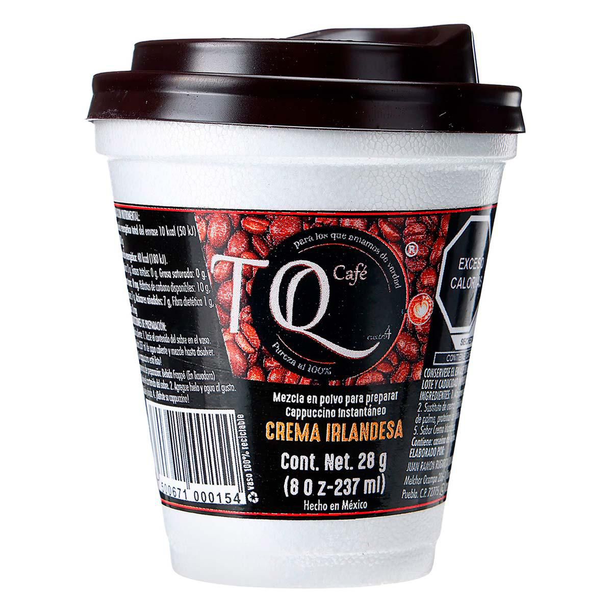 Café Bebible Tq Café Crema Irlandesa 28g