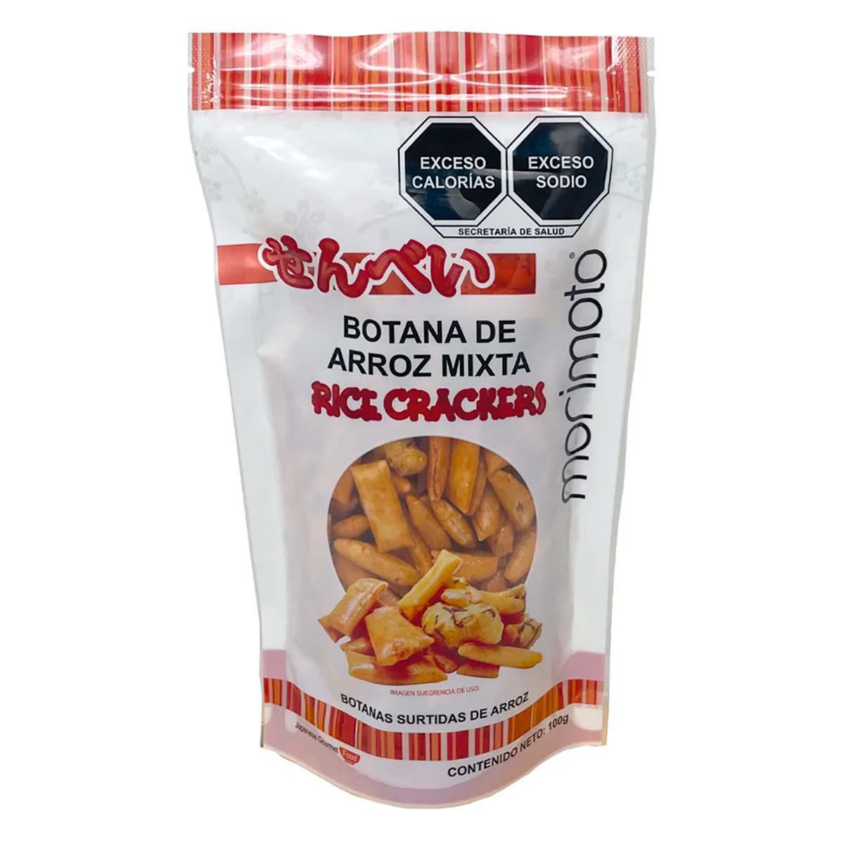 Botana Morimoto Arroz Galleta 100g