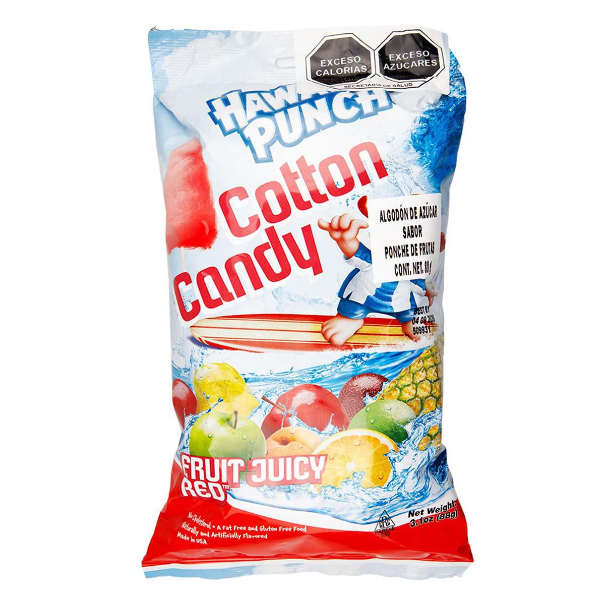 Algodón De Azúcar Hawaiian Punch 88 Gr