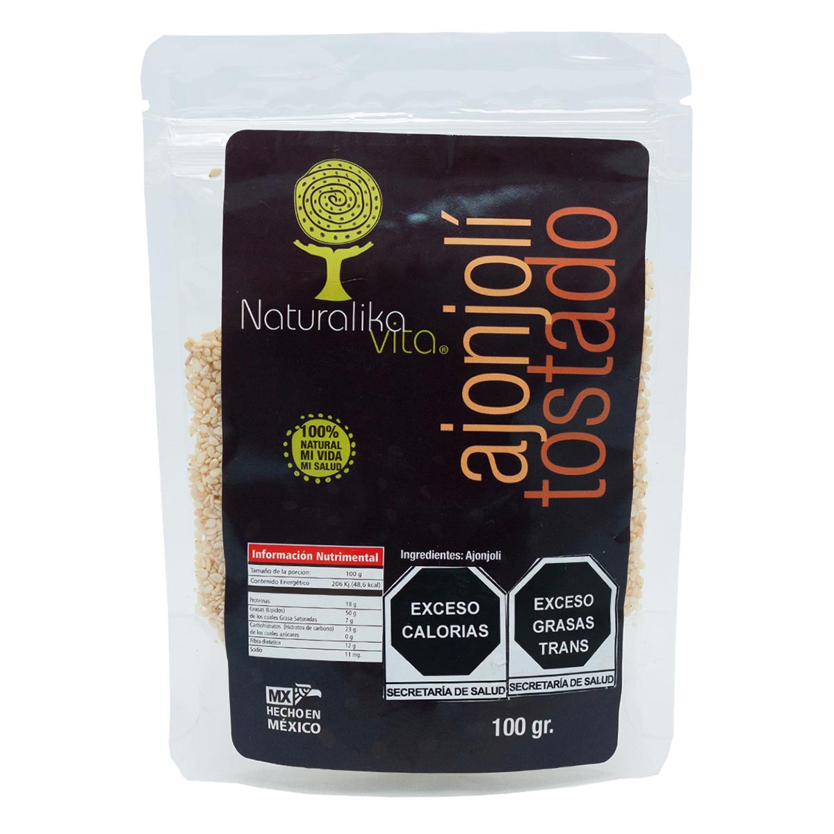 Ajonjolí Naturalika Tostado 100g