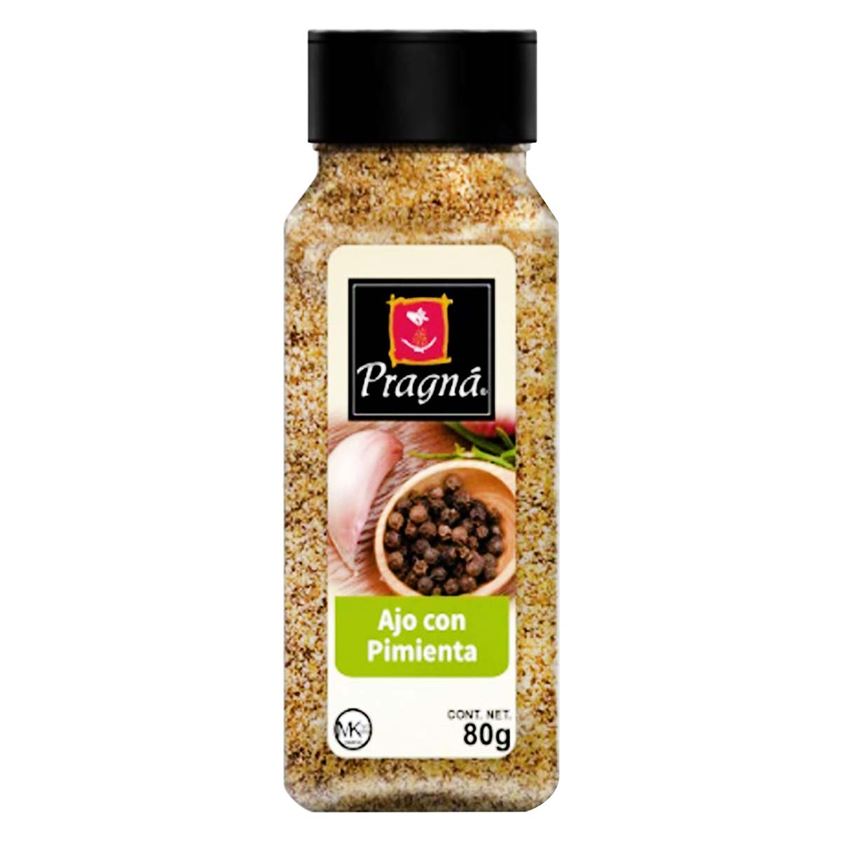 Ajo Con Pimienta Pragná Bote 80g