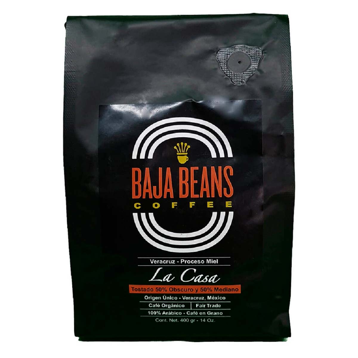Café Baja Beans La Casa En Grano 400g