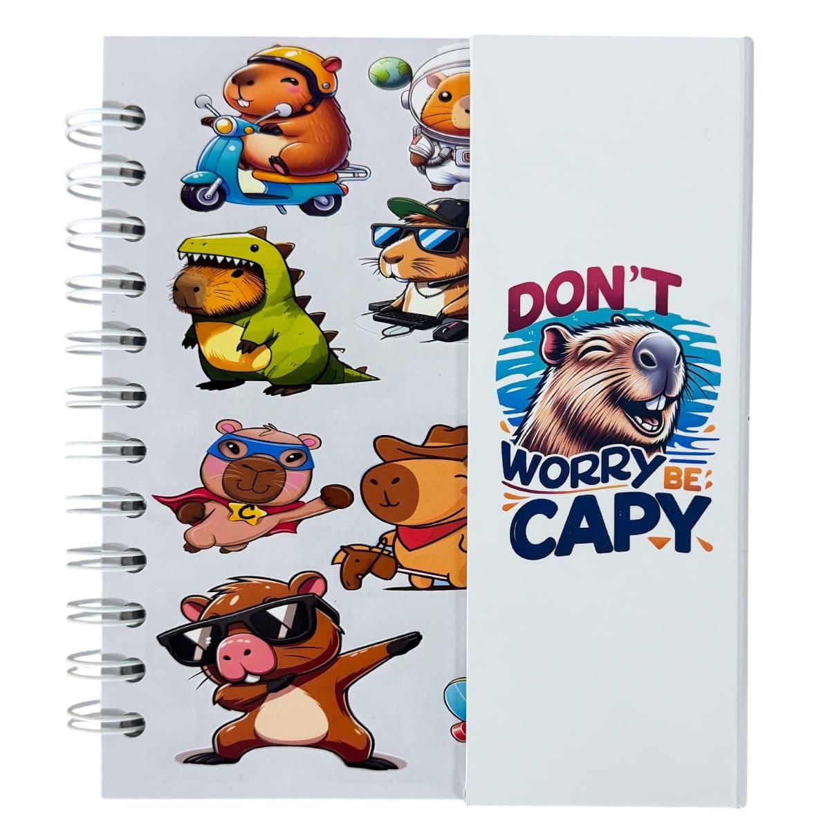 Libreta Luxo Mx Tapa Dura Capibara