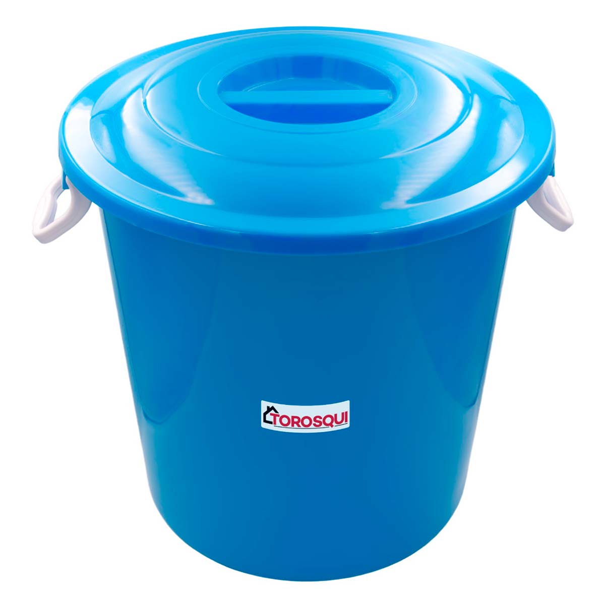 Bote Con Tapa 40l Torosqui Azul