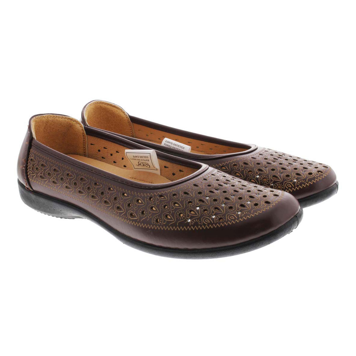 Balerina City Furor Para Dama 22-26 25271 Color Café