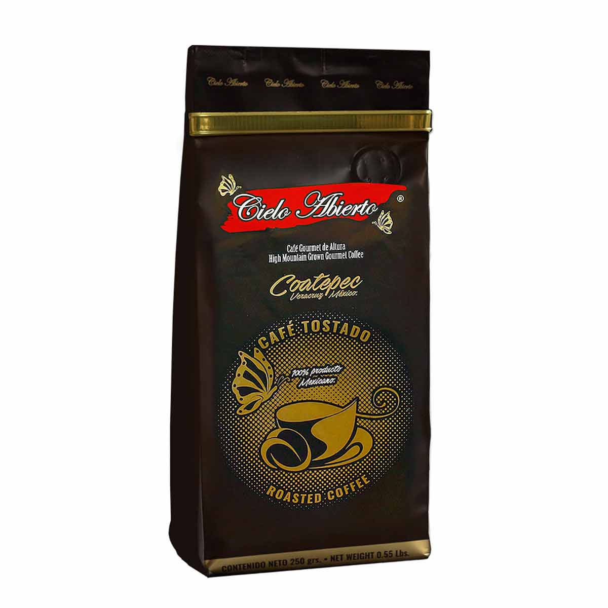 Cafe Cielo Abierto Tostado Y Molido 250g