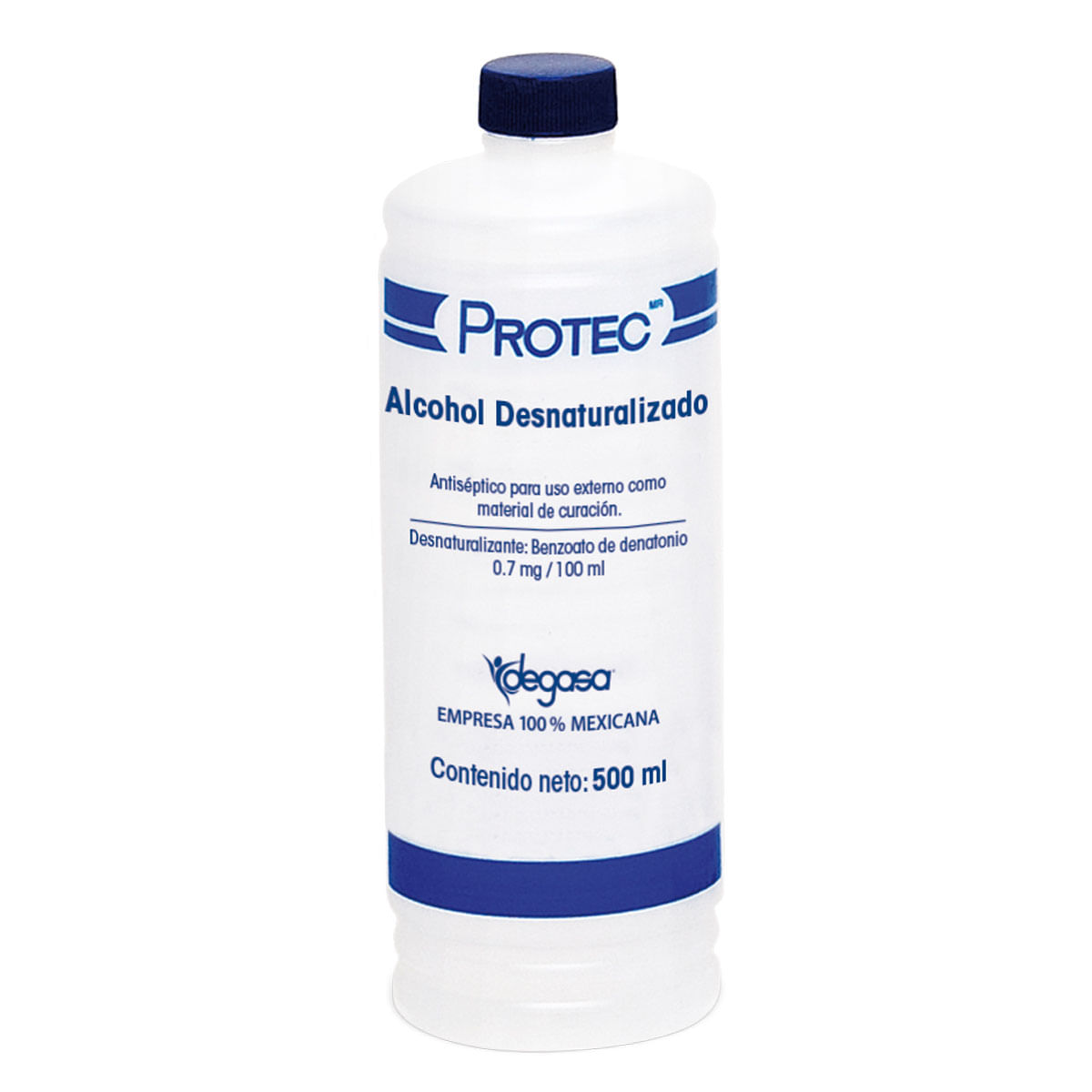 Alcohol Desnaturalizado Protec 500 ml