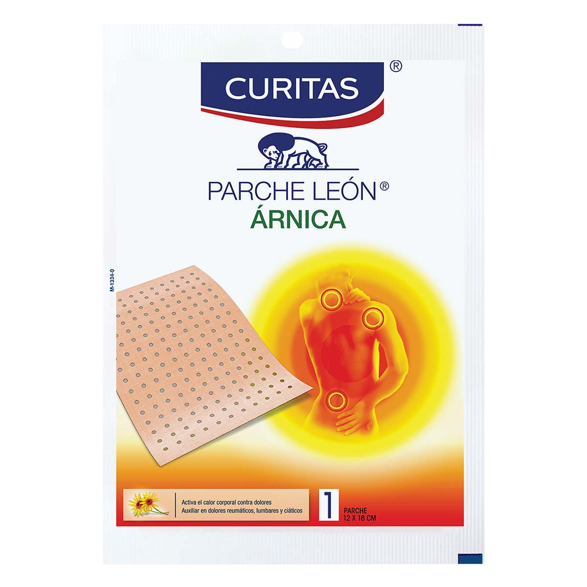 Parche Curitas León Árnica (12cm x 18cm)