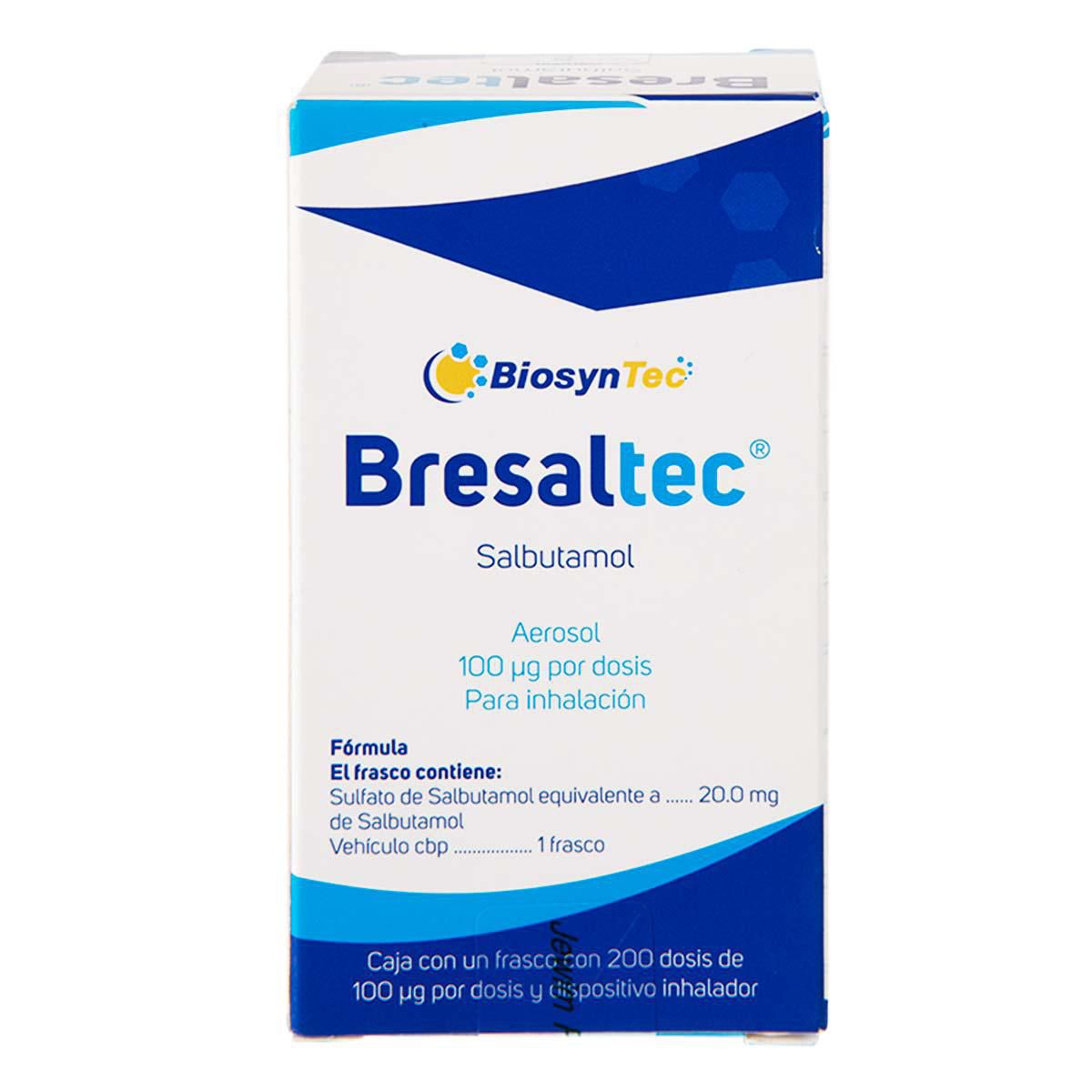 Bresaltec Salbutamol Aerosol 200 Dosis 20mg