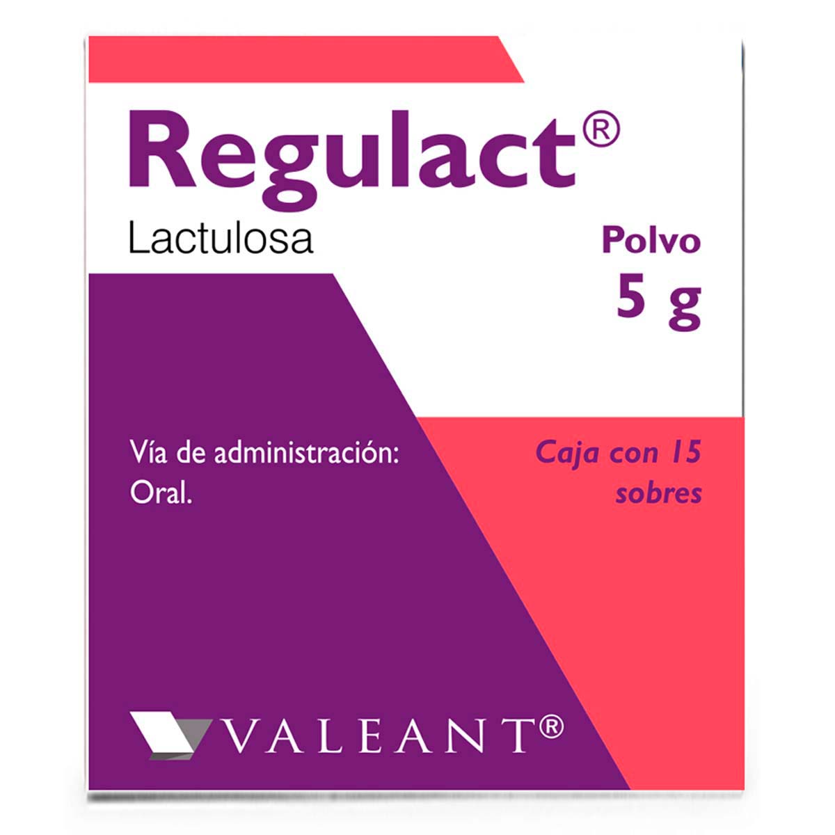 Polvo Regulact Lactulosa 5g Caja con 15 Sobres