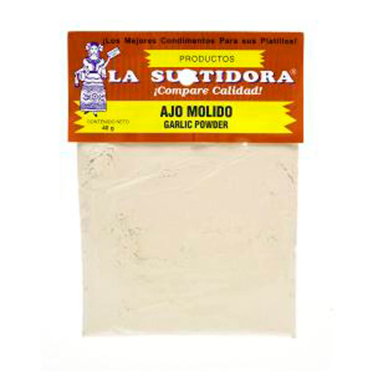 Ajo En Polvo La Surtidora Bolsa De 40g