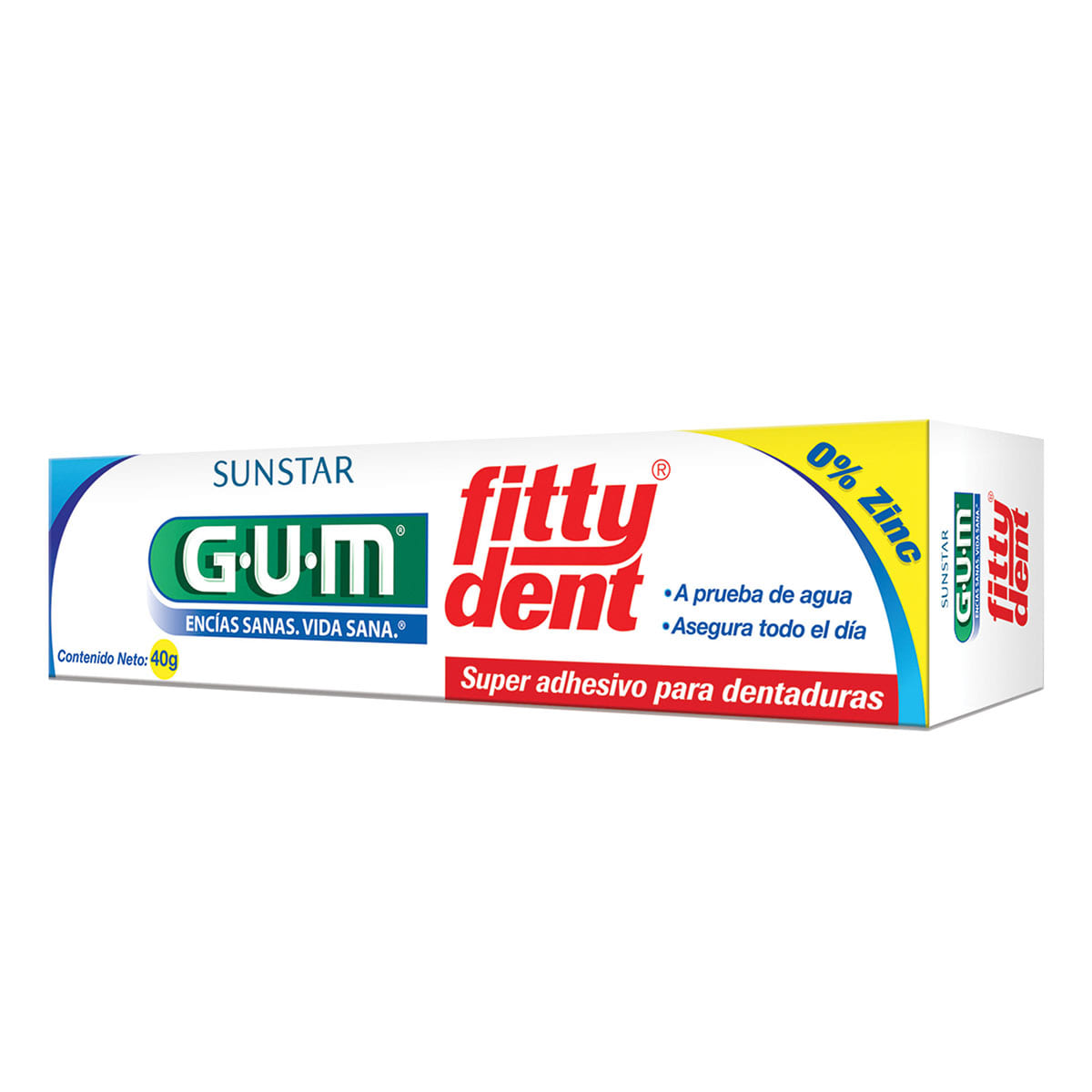 Adhesivo Para Dentaduras Gum Fittydent 40g