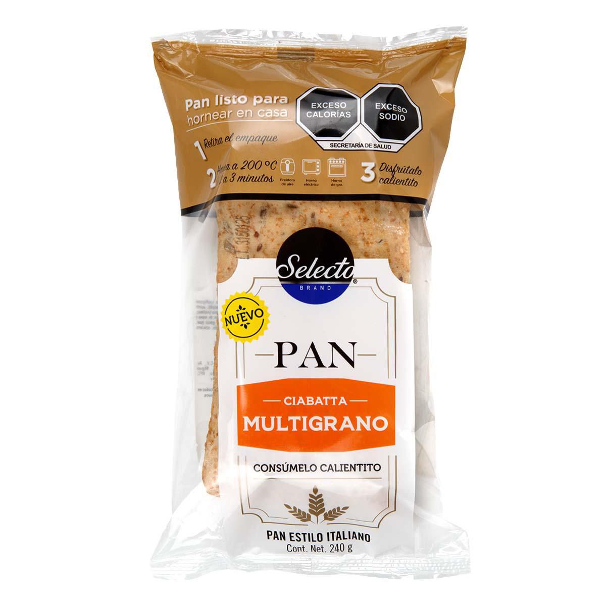 Ciabatta Multigrano 2 Piezas