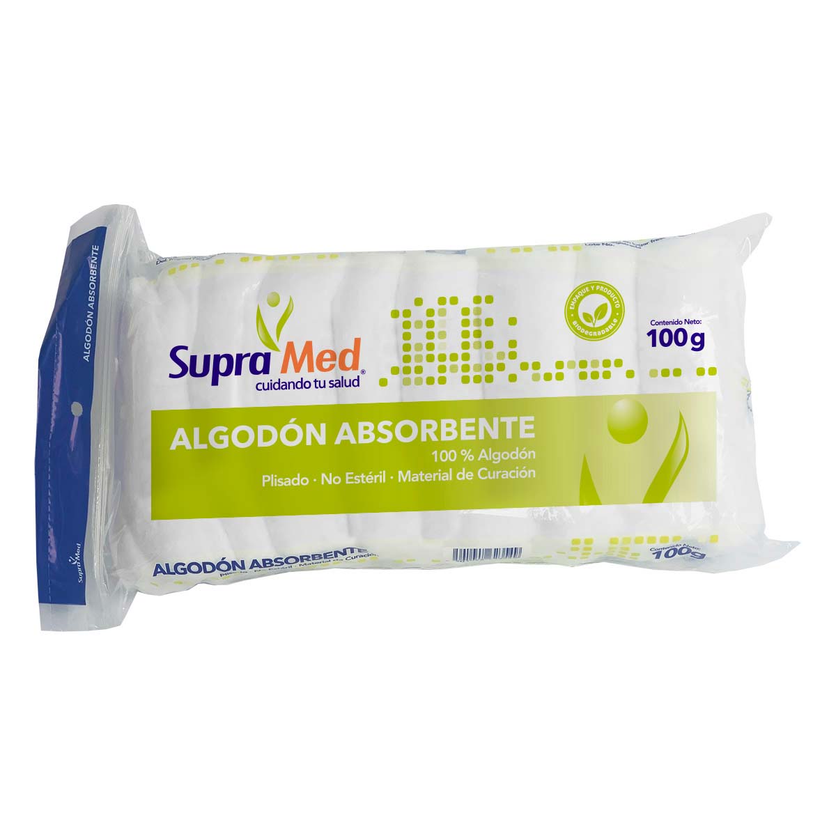 Algodón Plisado SupraMed 100g