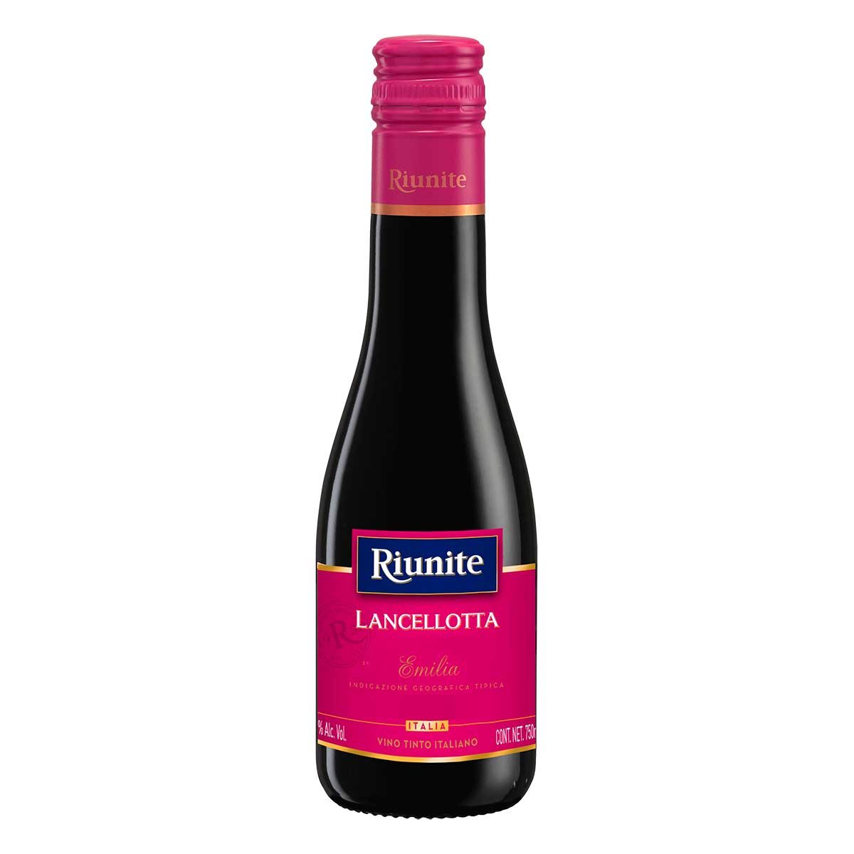 4 Pack Vino Tinto Riunite Lancellotta De 187ml