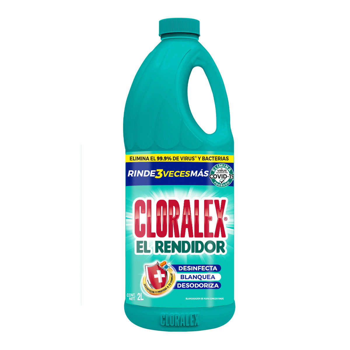 Blanqueador Cloralex El Rendidor 2l