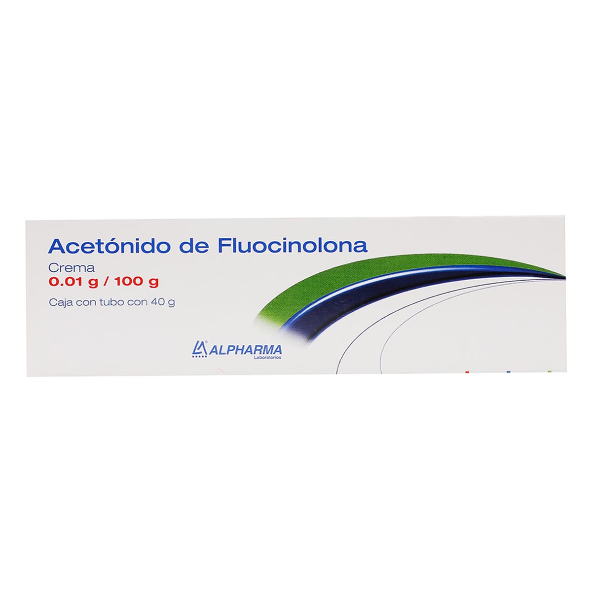 Crema Genérica Acetónido de Fluocinolona 0.01g/100g Tubo con 40g