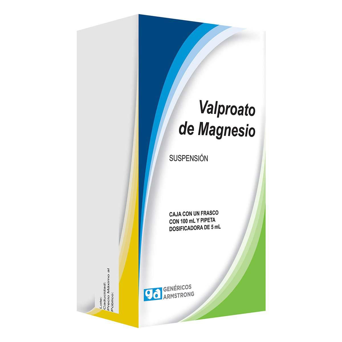 Suspensión Genérica Valproato de Magnesio 4g Frasco con 100ml