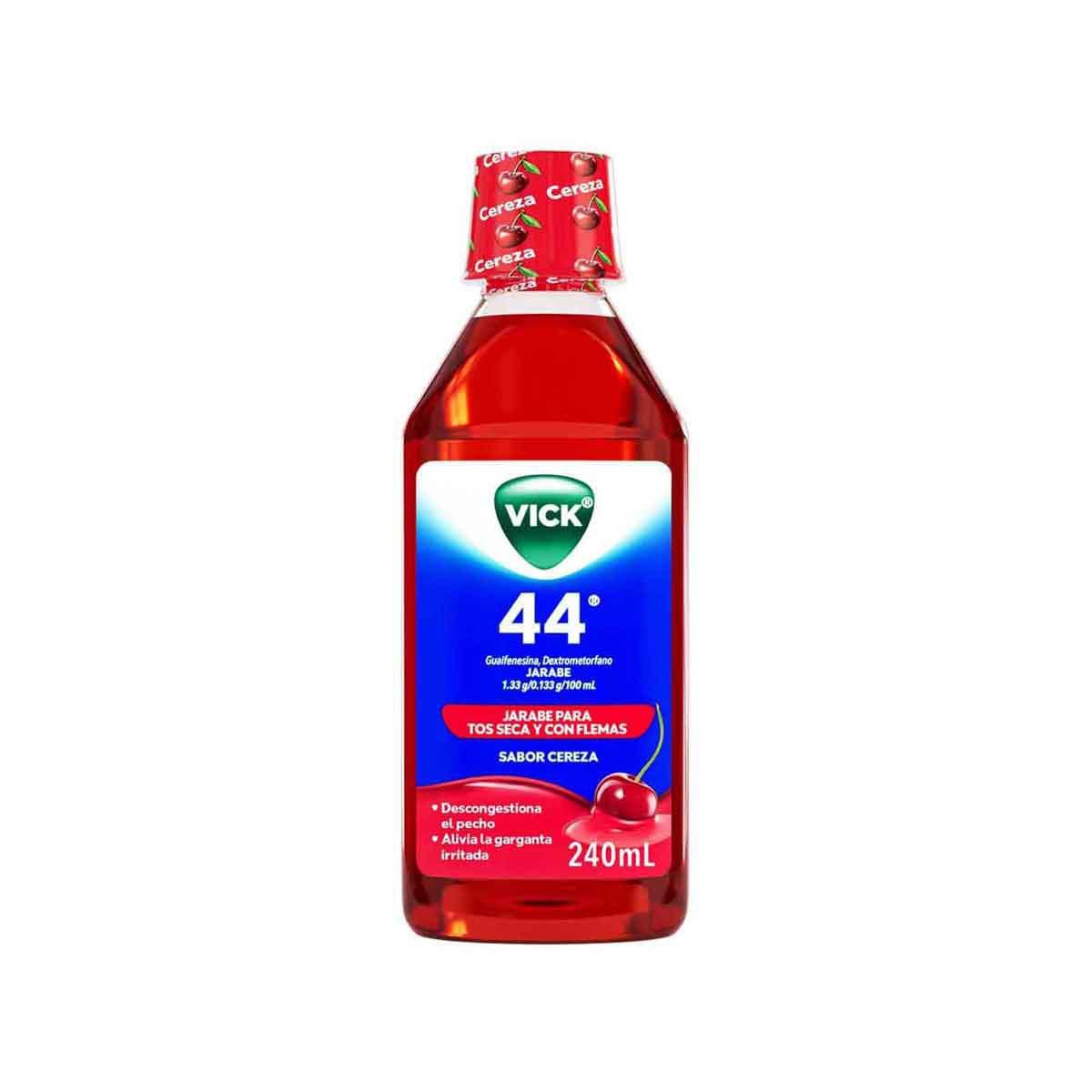 Jarabe Vick 44 Tos Seca y Tos con Flemas con 240ml