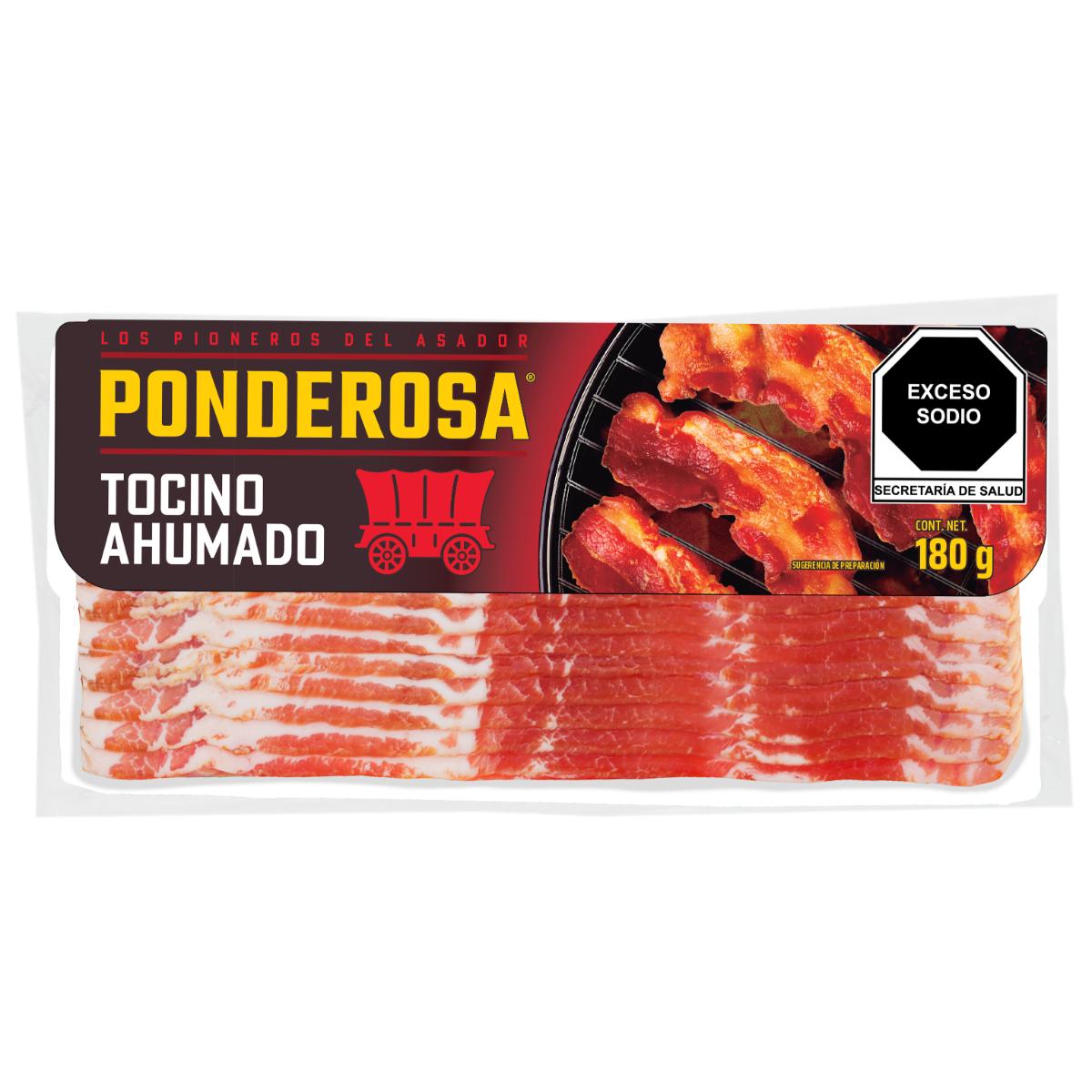 Tocino Ahumado Ponderosa 180g
