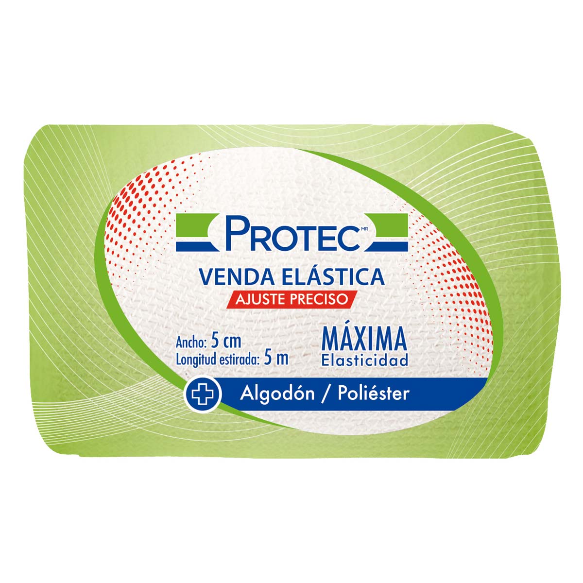 Venda Elástica Protec (10cm x 5m)