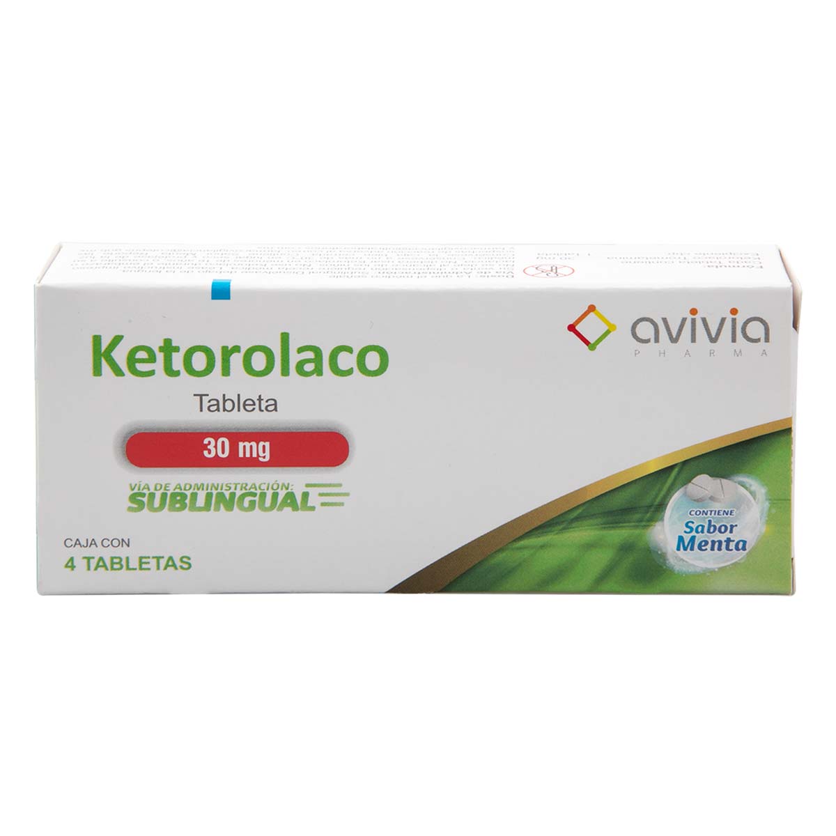 Tabletas Ketorolaco Caja con 4 Tabletas 30mg