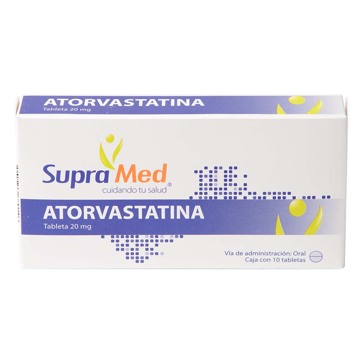 Tabletas Atorvastatina Gi Supramed 20mg 10 Tabletas