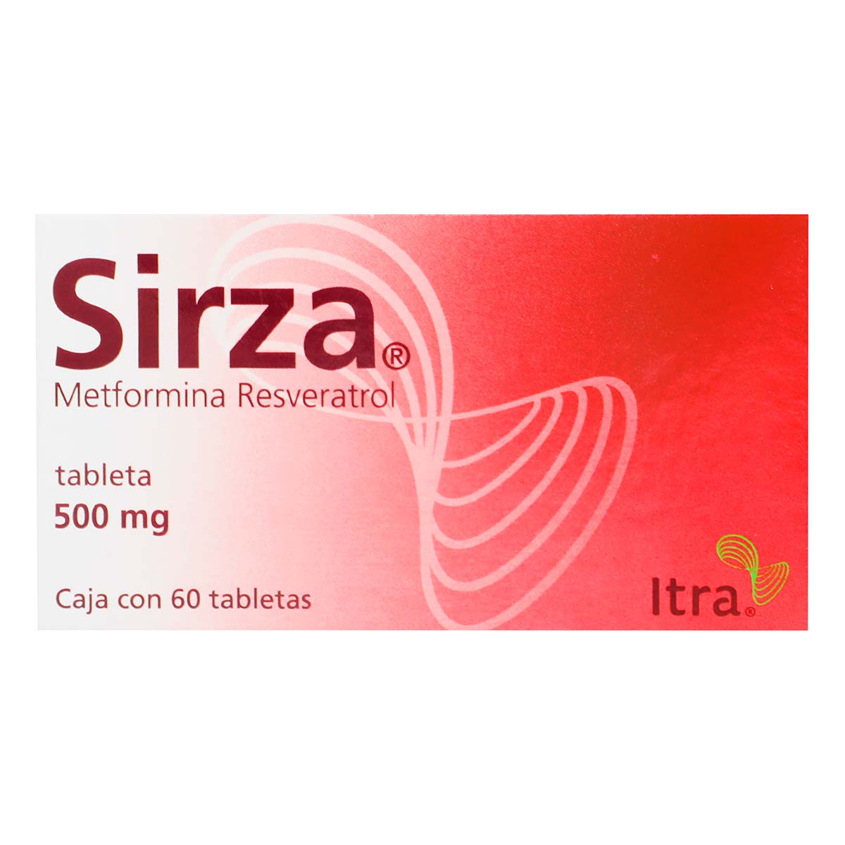 Tabletas Metformina Sirza 60 Tabletas 500 Mg