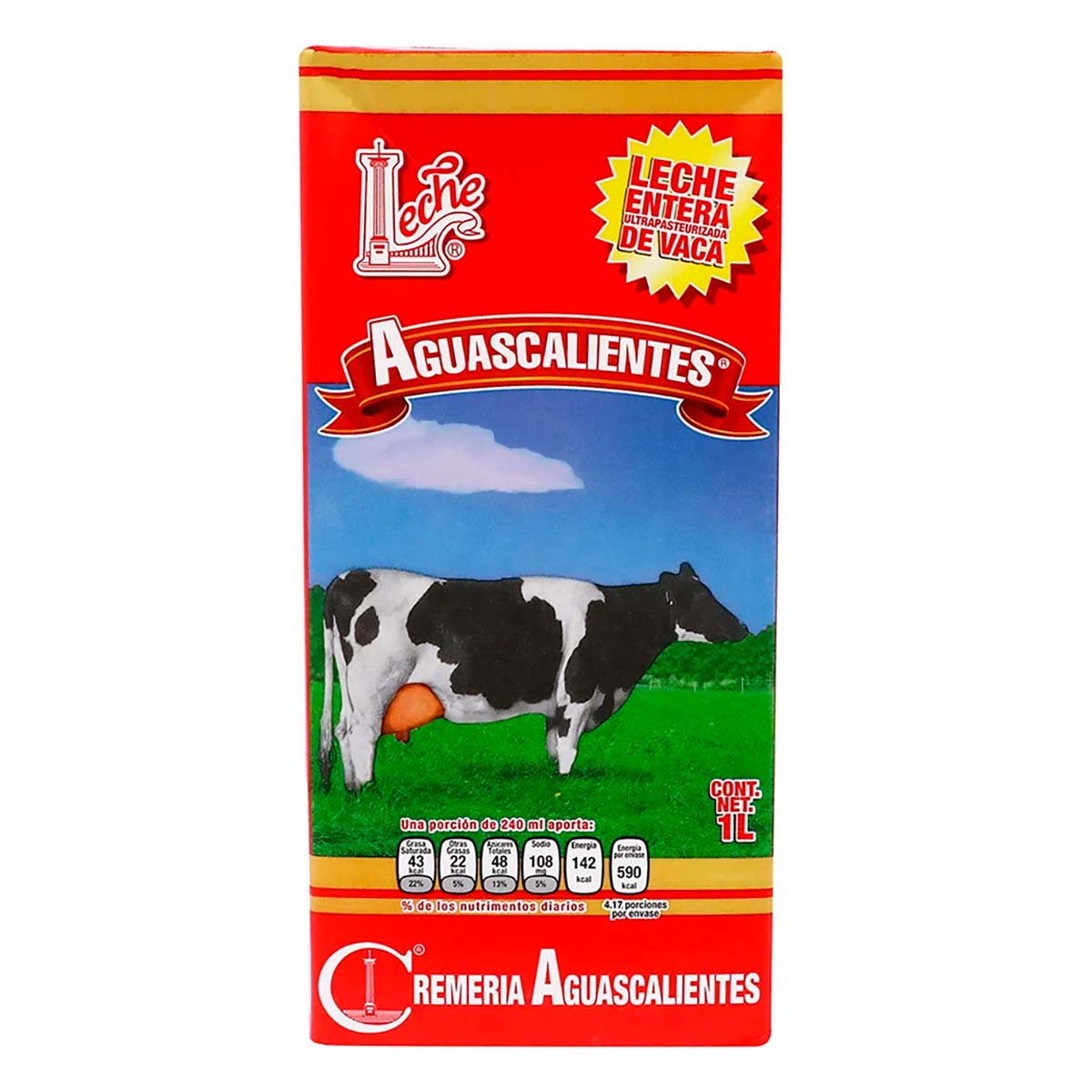 Leche Entera 1L