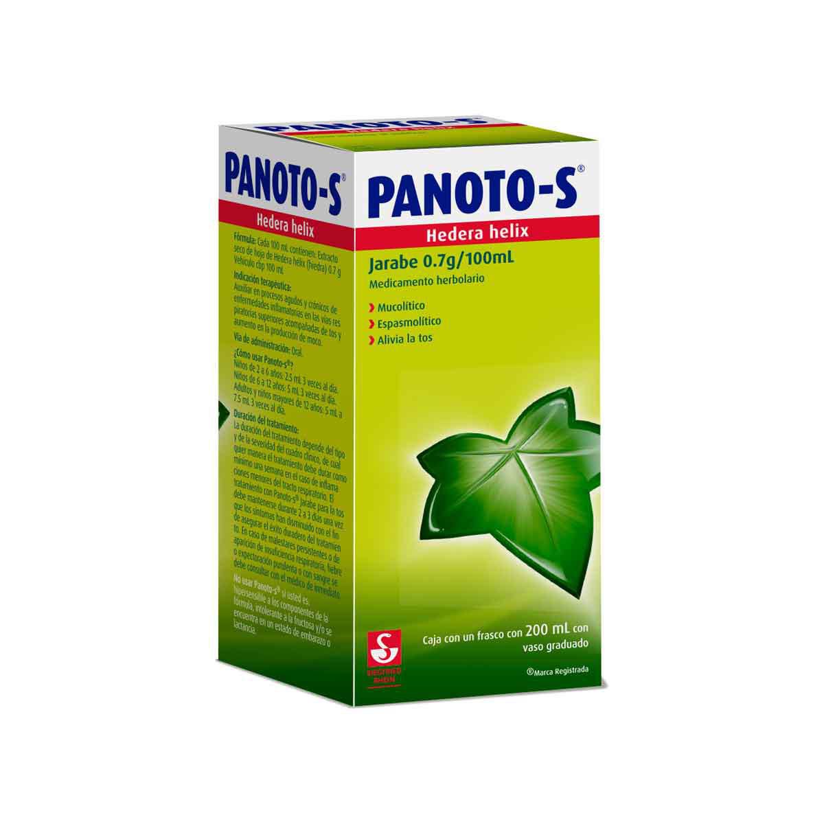 Panoto-s 200 ml - Frasco con jarabe (Hedera helix)