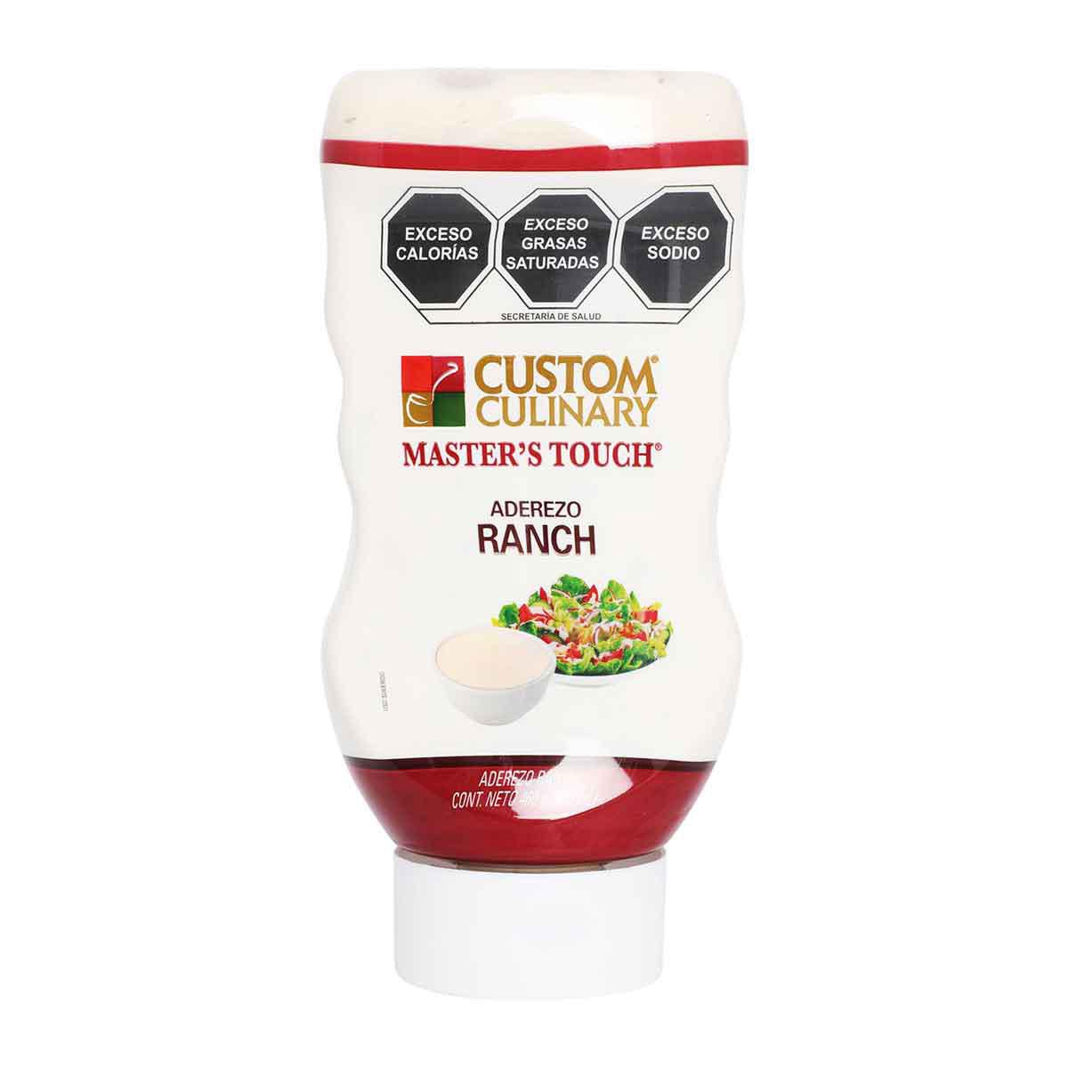 Aderezo Custom Culinary Cremoso 460 Gr