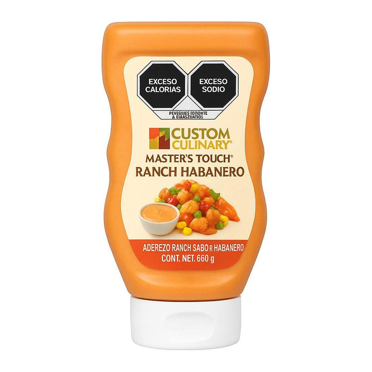 Aderezo Custom Culinary Habanero 480 Gr