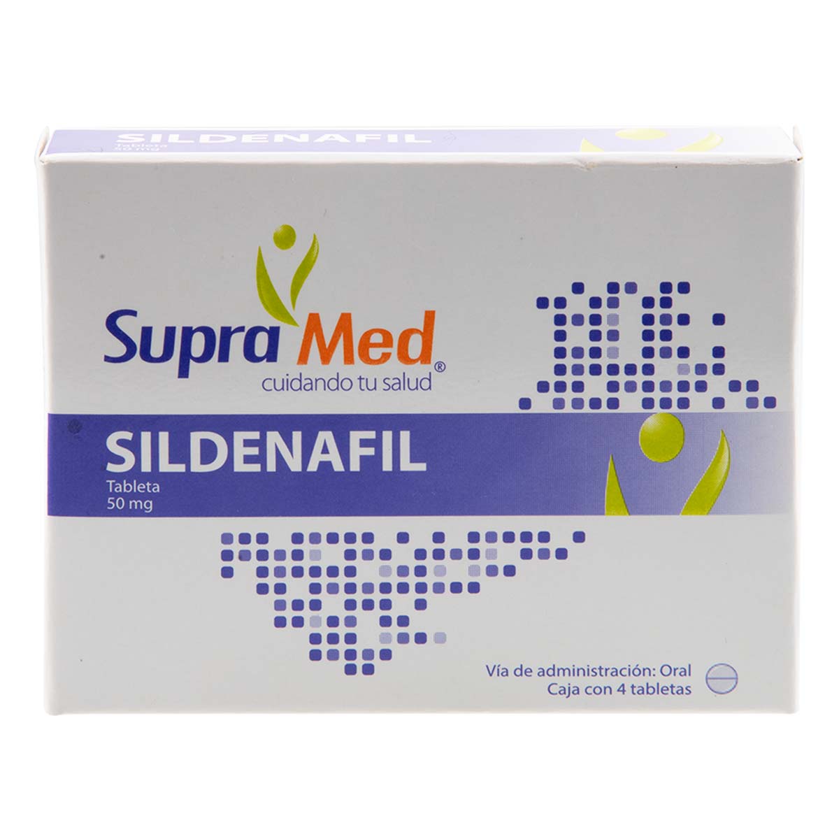 Sildenafil Supramed 4 Caja 50mg