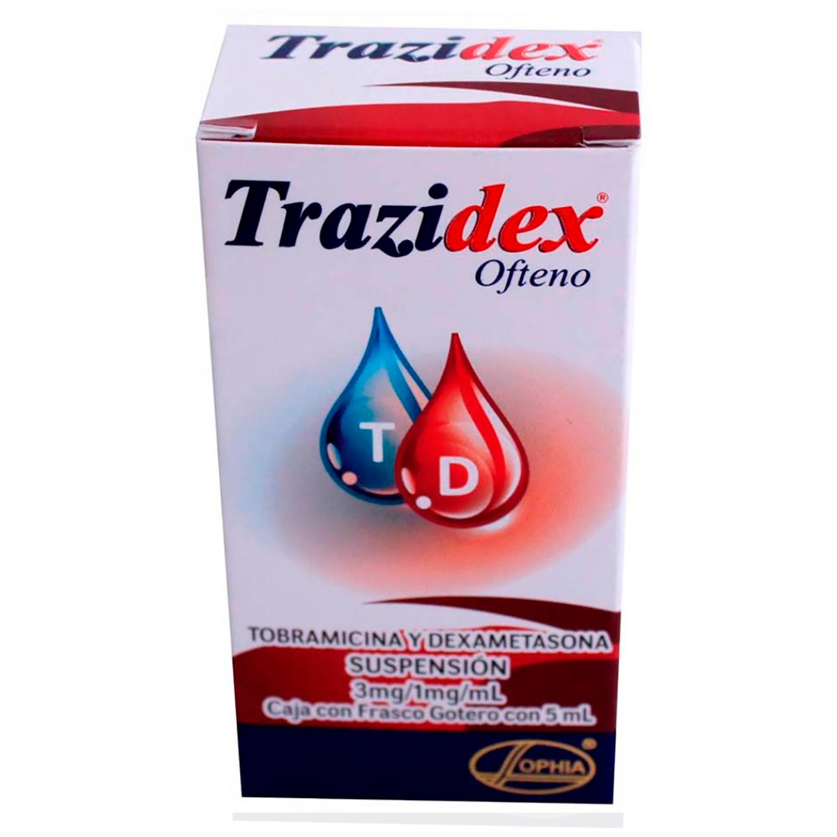 Suspensión Oftálmica Trazidex Frasco Gotero con 5ml