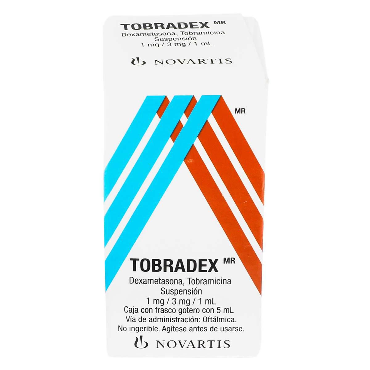 Suspensión Oftálmica Tobradex Frasco Gotero con 5ml