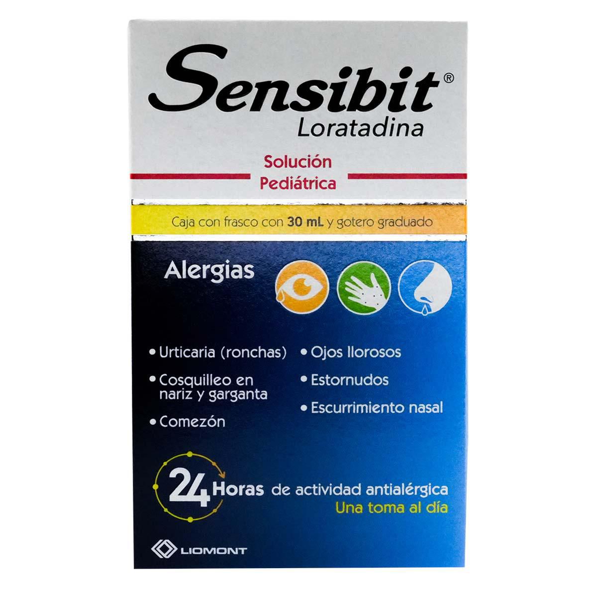 Solución Pediátrica Sensibit Alergias Frasco con 30ml y Gotero Graduado