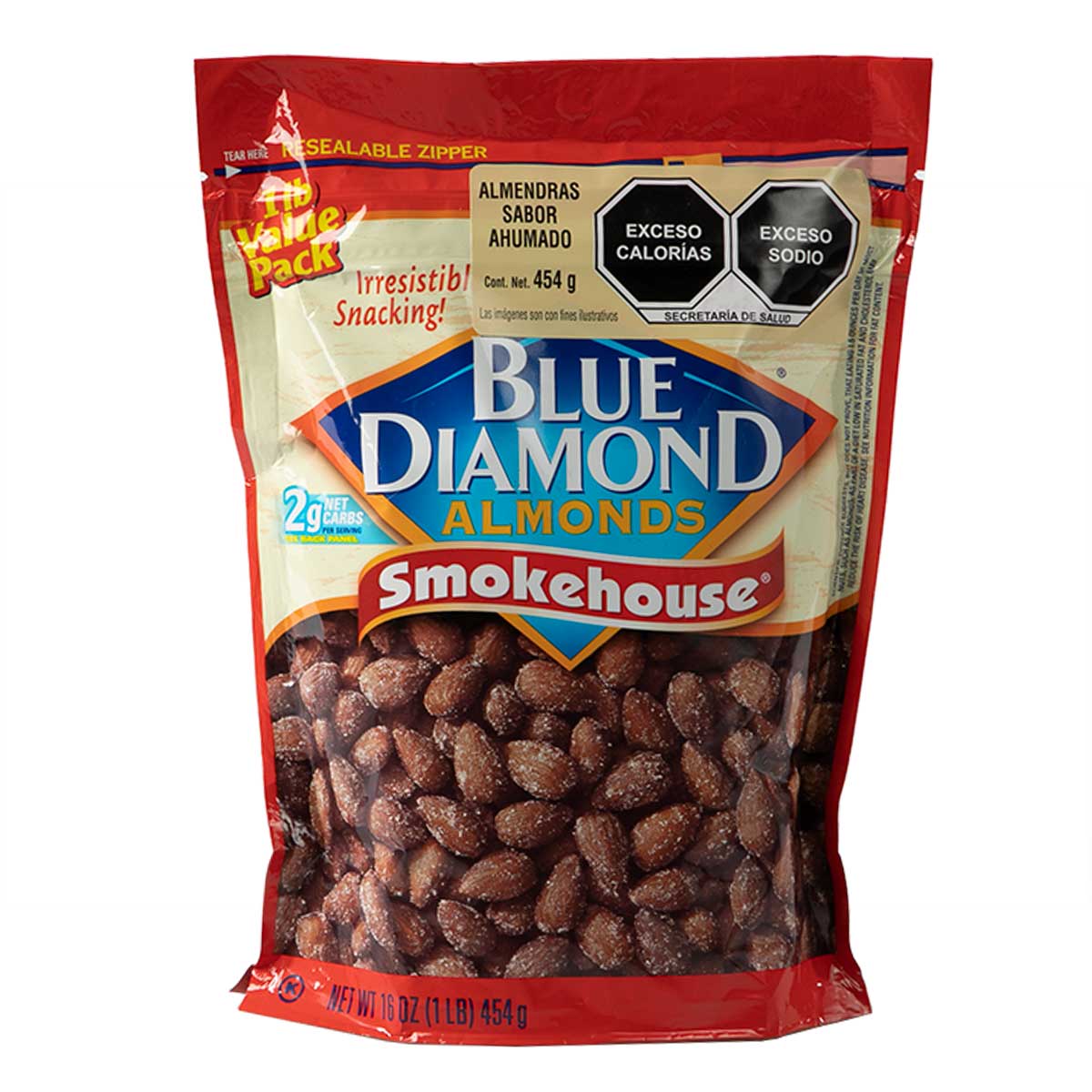Almendra Blue Diamond Ahumado 454g